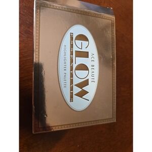 Ace Beaute Glow Essentials Highlighter Palette 6 Pressed Powder Pan Shades BNIB